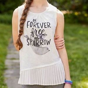 Matilda Jane Tween 435 Tank Size 12 NWT